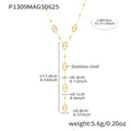 Collier ALORA Long Doré – Élégance Raffinée & Finition Premium
