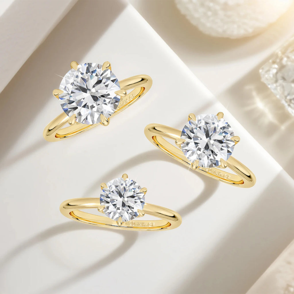 Bague pour femme plaquée or – Luxe pour Femme