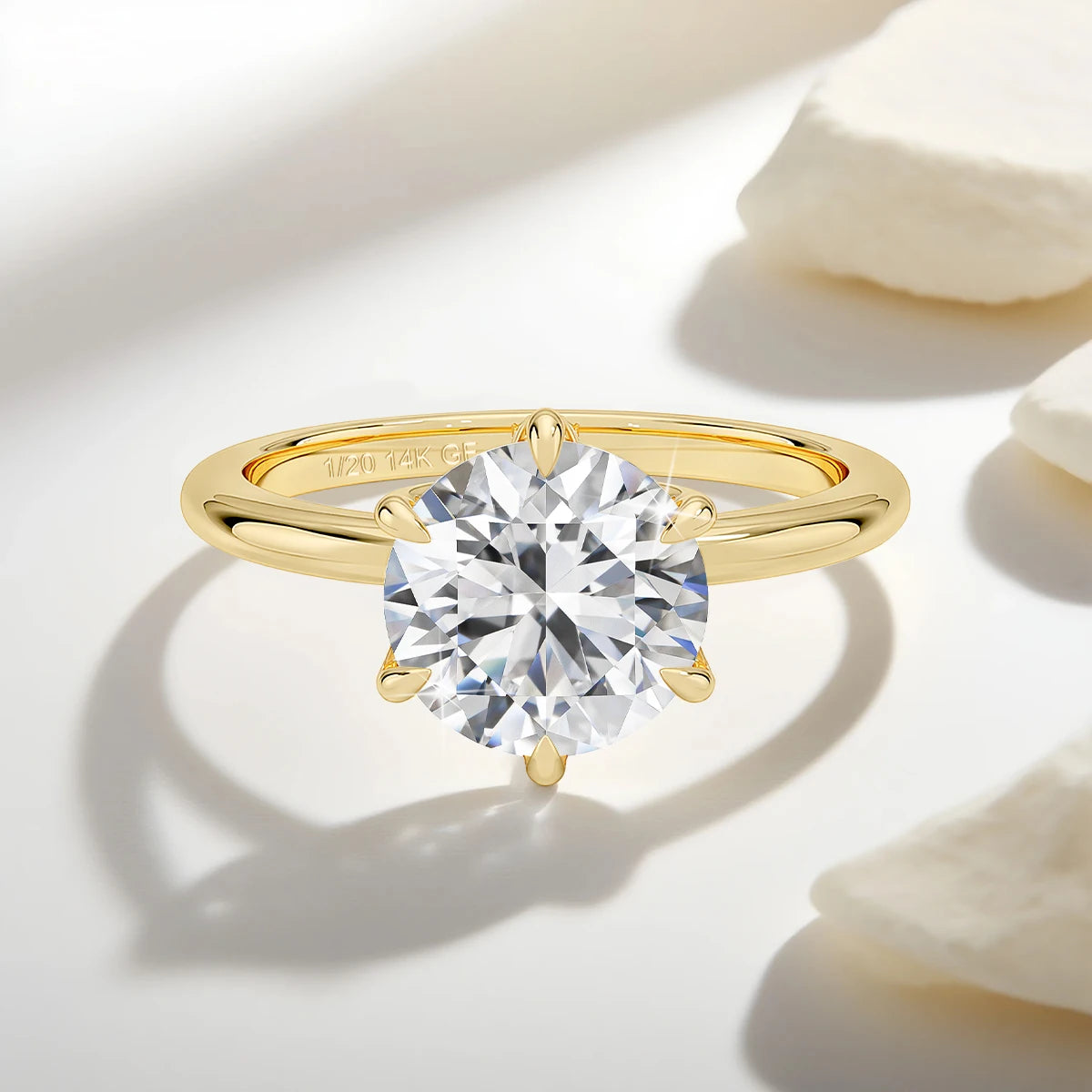 Bague pour femme plaquée or – Luxe pour Femme