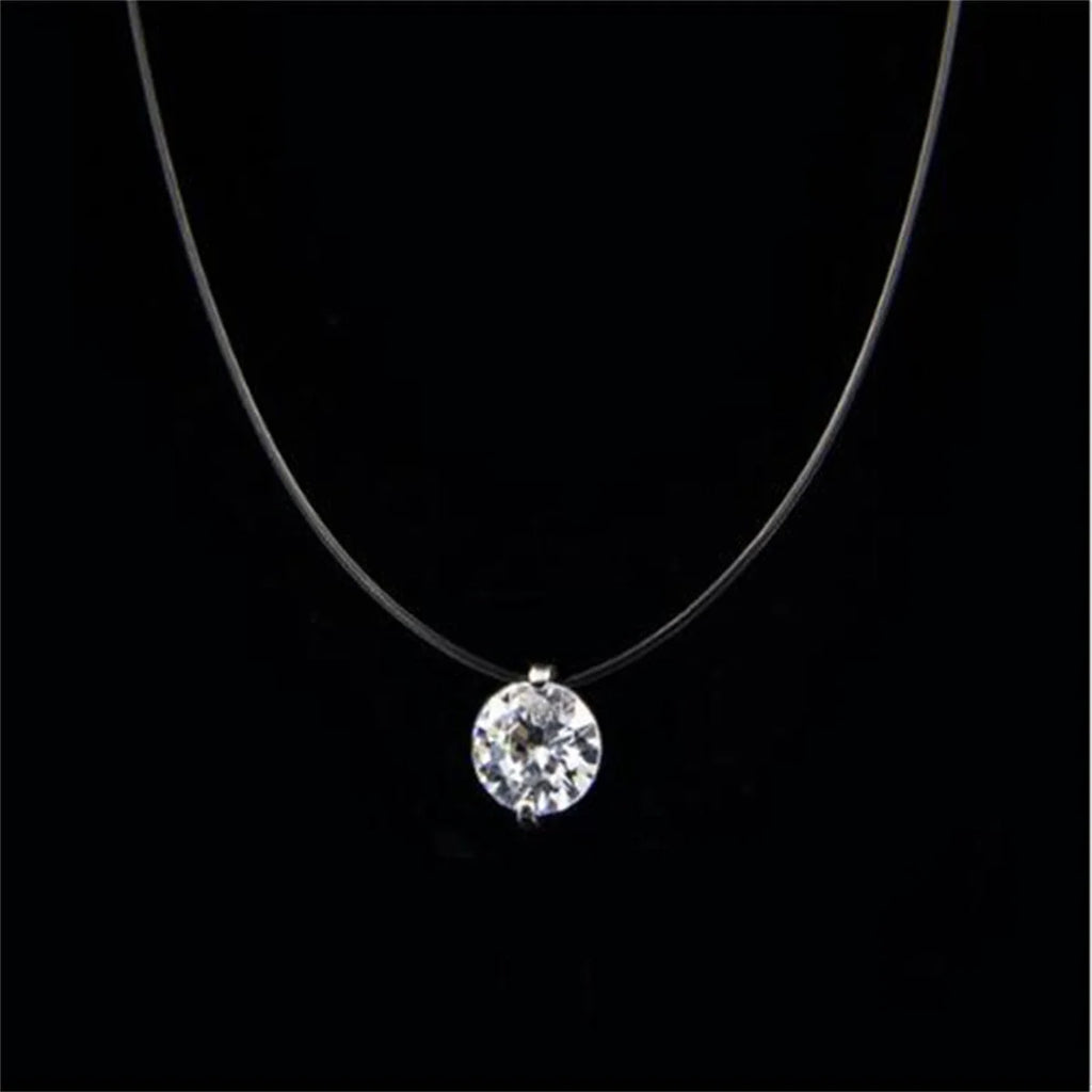 Collier Ras du Cou ALORA avec Zircon Brillant – Bijou Minimaliste et Élégant pour Femme