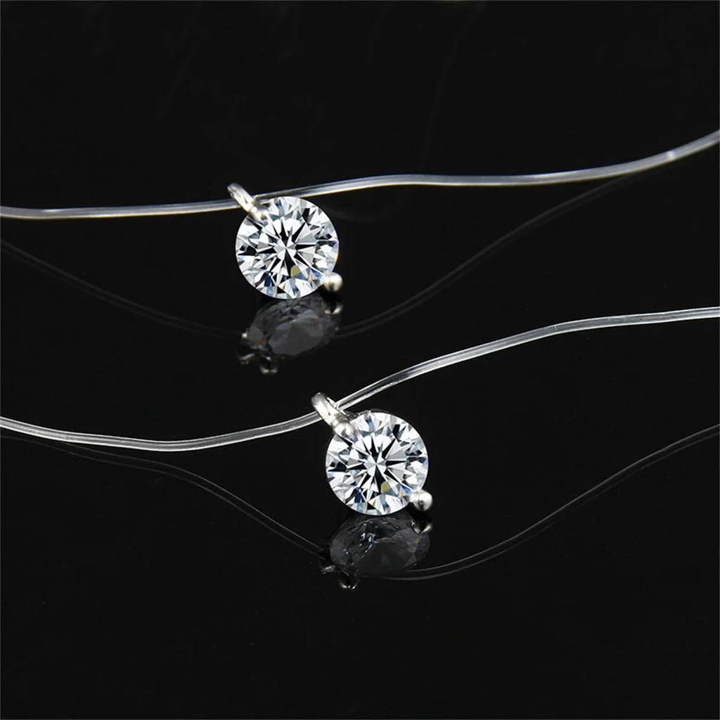 Collier Ras du Cou ALORA avec Zircon Brillant – Bijou Minimaliste et Élégant pour Femme
