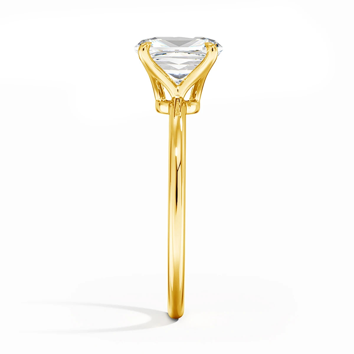 Bague ALORA Collection Privée plaqué Or & Moissanite – Élégance Minimaliste pour Femme